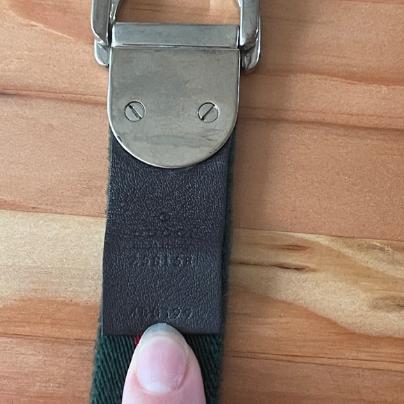 Gucci Canvas Belt - Picture 6 of 6